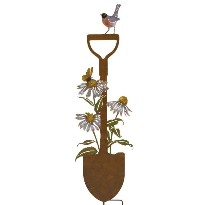 Rustic Shovel Stake - Black Eyed Susan
