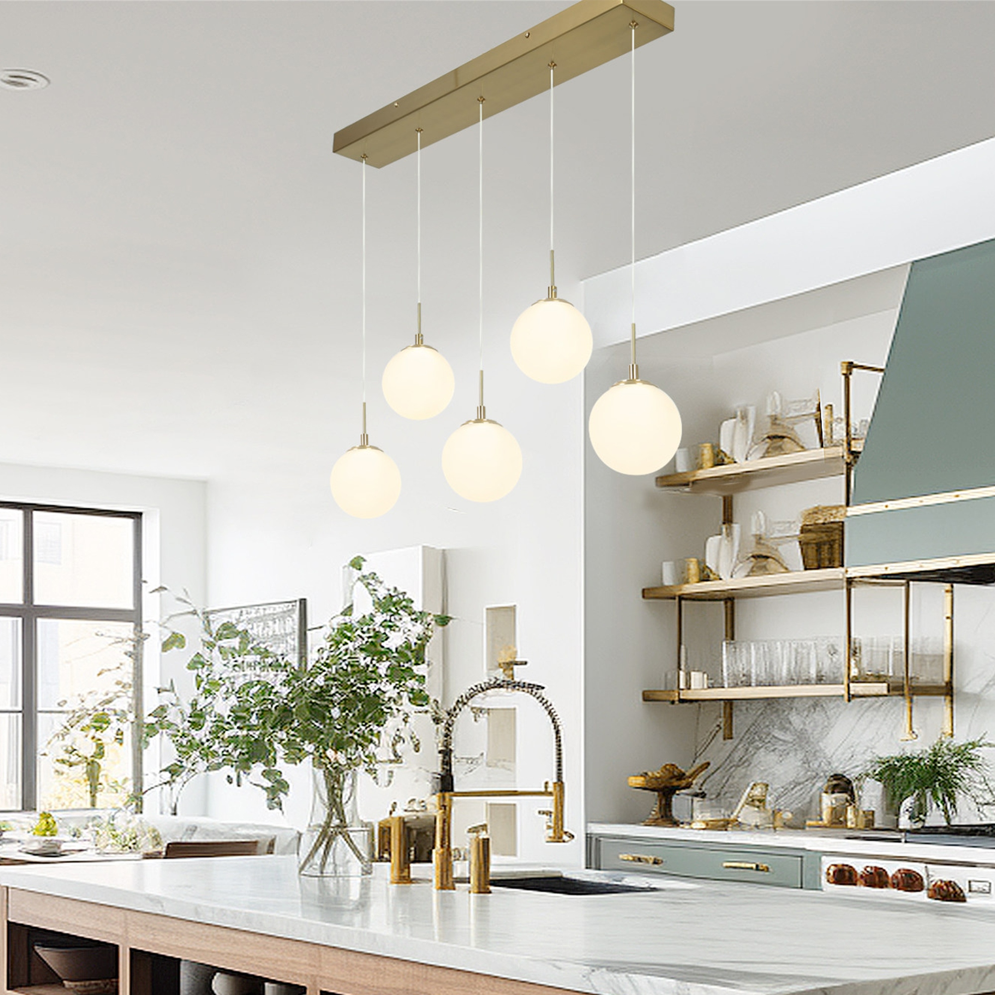 Mid century 2024 modern lighting chandelier