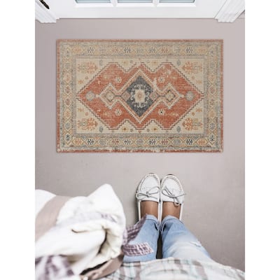 Linon Great Zero Lofton Bohemian & Eclectic Rug