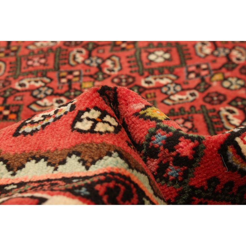 ECARPETGALLERY Hand-knotted Andelz Red Wool Rug - 3'3 x 4'11