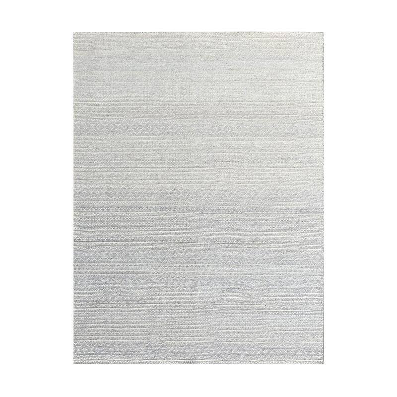 Home Decor EORC Ivory Modern Contemporary Lori Baft Oriental Design Solid Color Area Rug Elegant and Stylish Rug for Enhancing