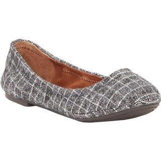 lucky brand gray flats