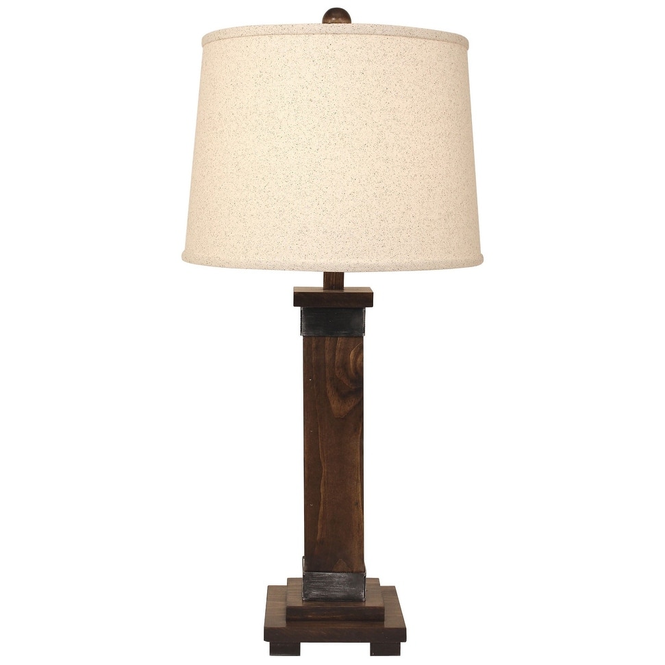 Rustic Mission Style Table Lamp