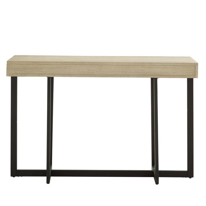 Eldersley Wood Finish Sofa Table with Two Drawers by iNSPIRE Q Modern