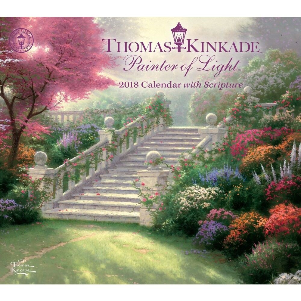 Shop Kinkade Painter Of Light Scripture Wall Calendar Kinkade By