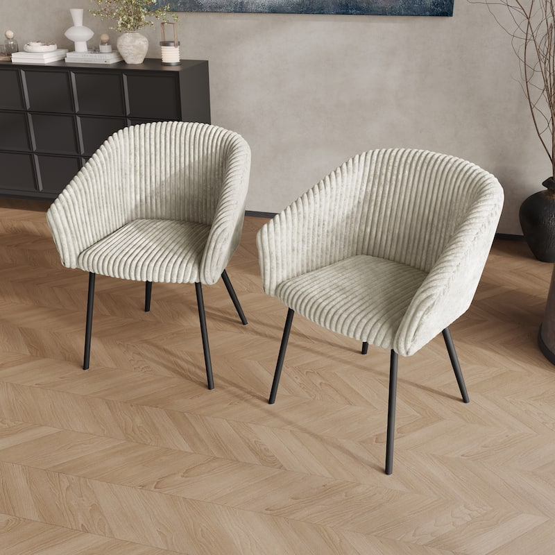 CraftPorch Minimalist 2-Piece Dining Chair