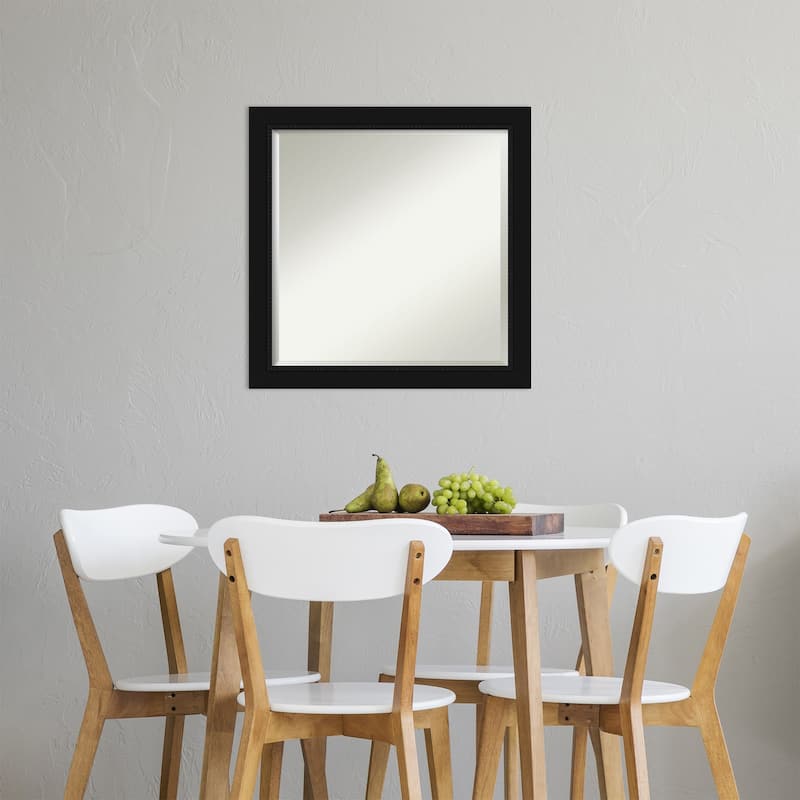 Beveled Wall Mirror - Avon Black Frame - Avon Black