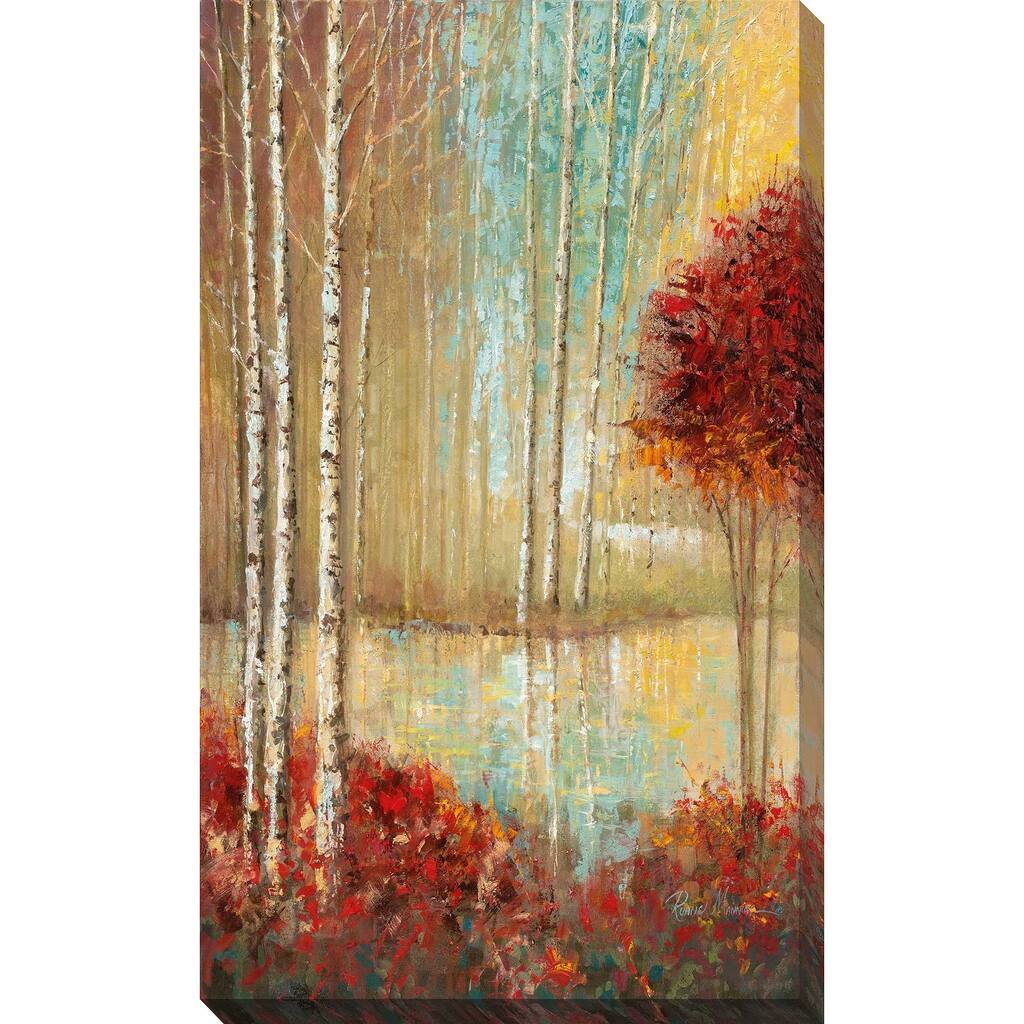 "Emerald Pond" by Ruane Manning Print on Canvas