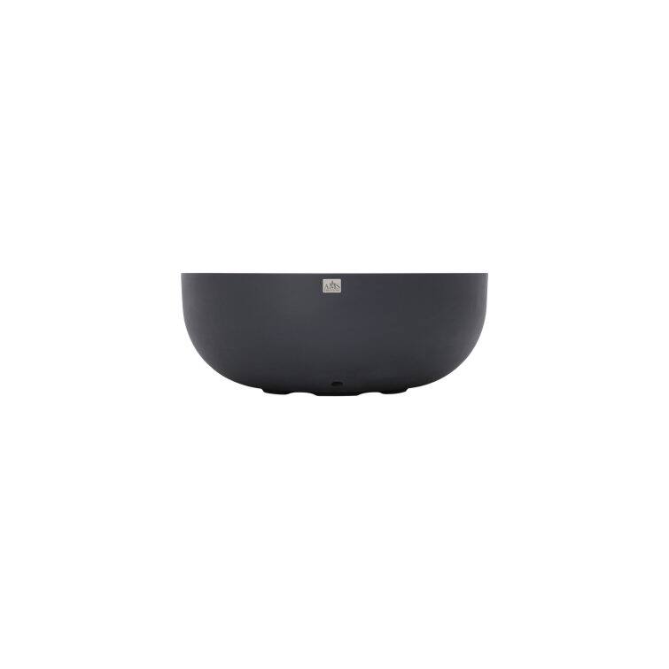 Eclipse 44" Round Outdoor Fire Pit Table by AMS Fireplace