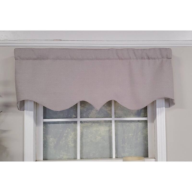 RLF Home Design Soft Rayon Regal Window Valance