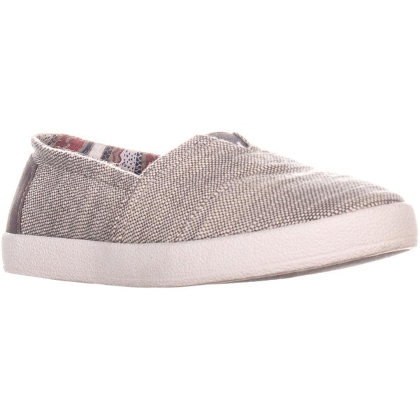toms avalon grey textured woven
