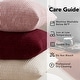 preview thumbnail 92 of 90, Deconovo Throw Pillow Covers, Corduroy Striped Decorative Covers, Set of 4