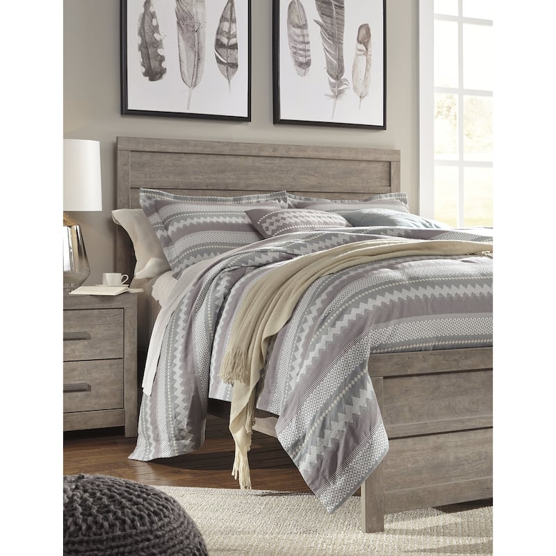 Signature Design by Ashley Culverbach Gray Panel Bed