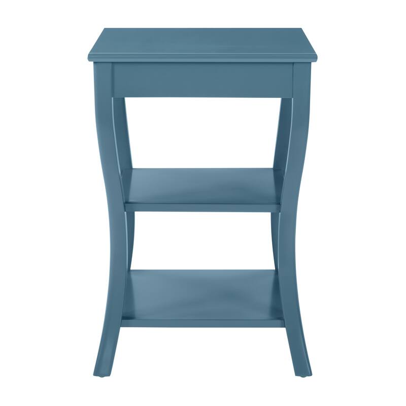 Golden Side Square Table