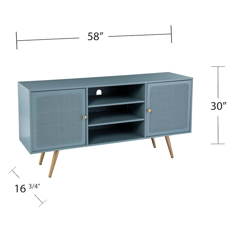 SEI Furniture Ainsworth Transitional Media TV Stand for TV's up to 56"