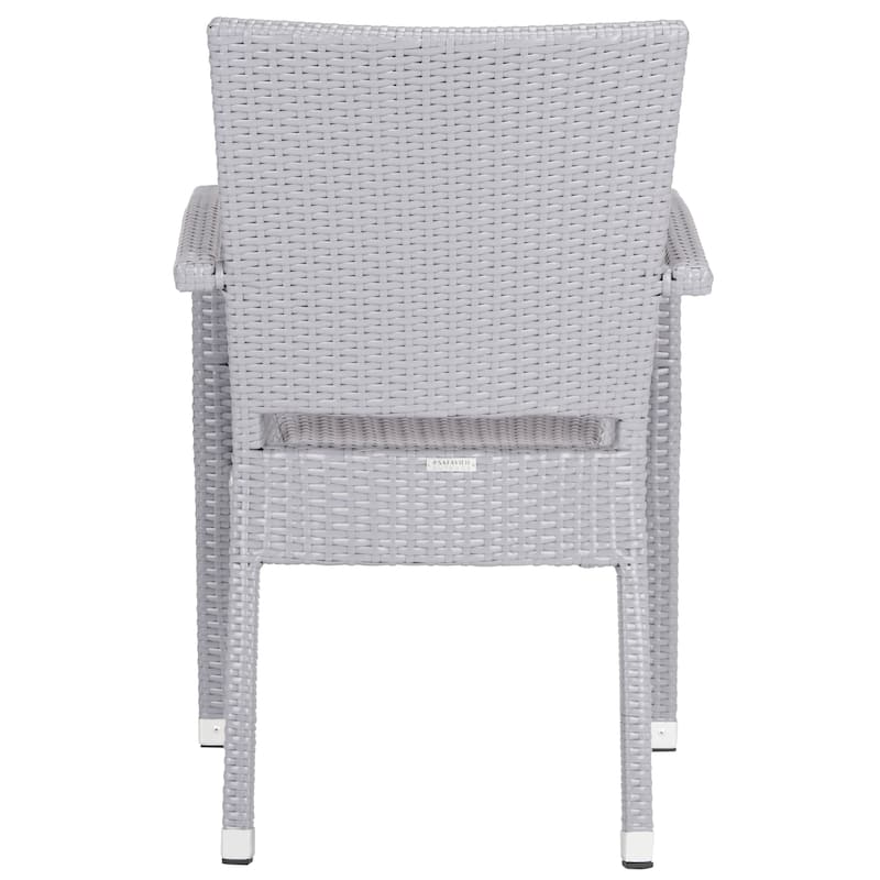 SAFAVIEH Outdoor Nautica Arm Chair (Set of 2) - 22W x 34D x 23H