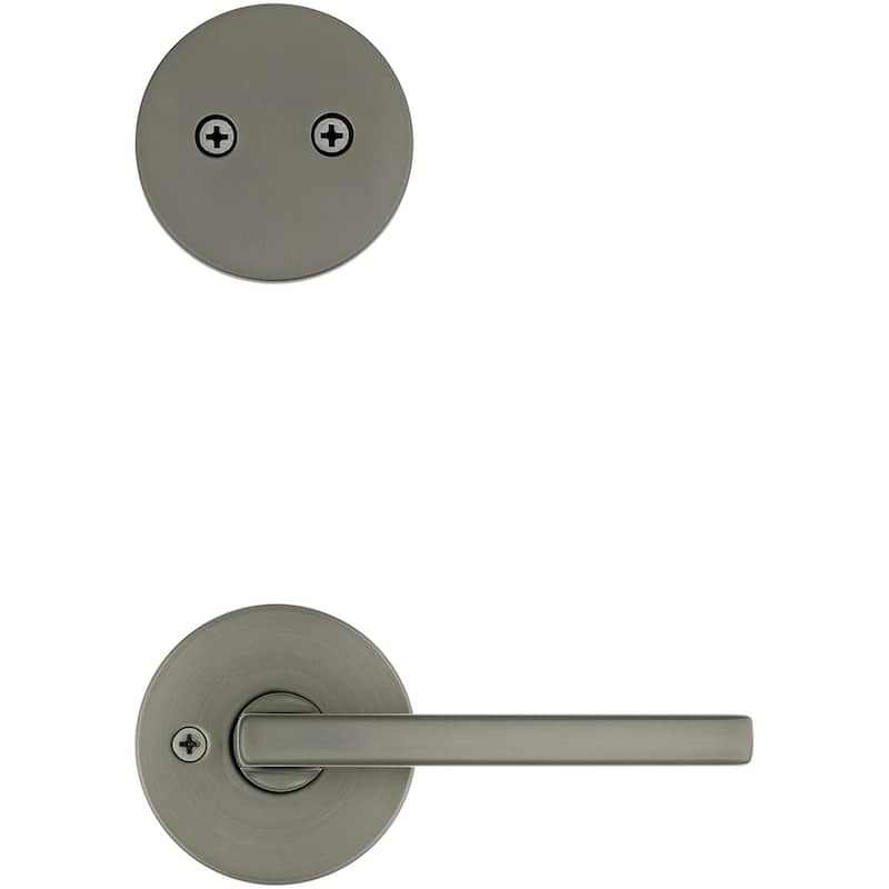 Kwikset 971HFLRDT Halifax Lever Keyed Entry Handleset Interior Pack