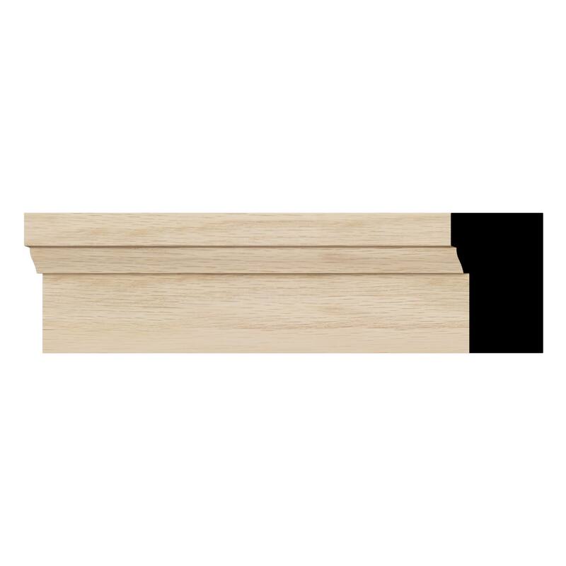WM180 1-1/4-in D x 2-in W x 96-in L Americraft Solid Hardwood Stain Grade Brick Moulding - White Oak