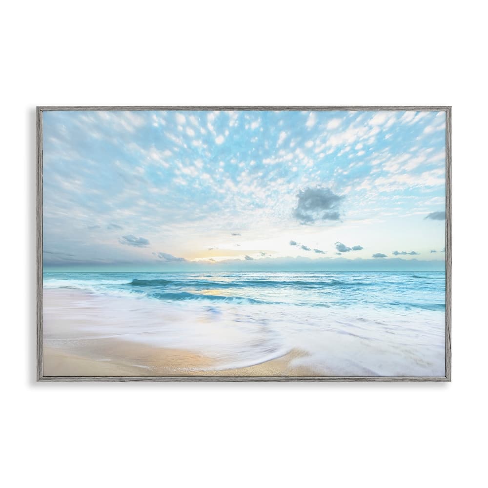 Stupell Sun Bleached Ocean Shore Framed Giclee Art Design By Danita Delimont