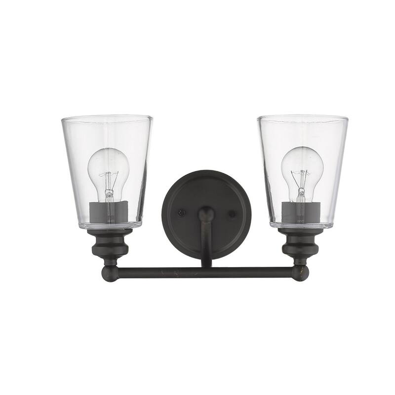 Modern Clear Glass Shade Wall Sconce with Swing Arm for Home Lighting