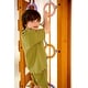 preview thumbnail 6 of 6, Hawthorn Outdoor Climber Playset | Monkey Bars, Swing & Octagon Climber for Kids - Natural