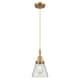 Option Brushed Brass / Clear Shade