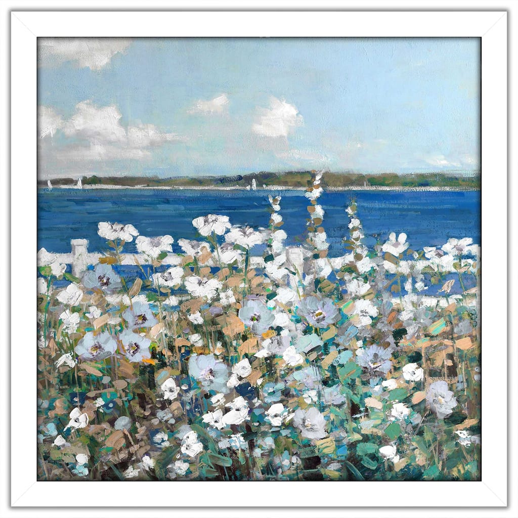 "Bayside Garden" by Sally Swatland Print on Acrylic