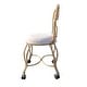 preview thumbnail 7 of 16, Carolina Living Victorian Vanity Stool with Back