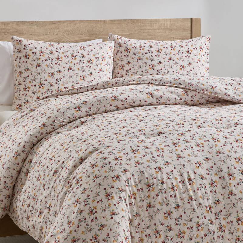 Empyrean Modern Comforter - 3 Piece Floral