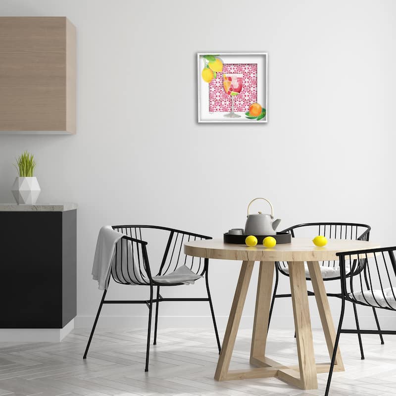 Stupell Fruity Sangria Drink Framed Giclee Art Design By Hillary Holt
