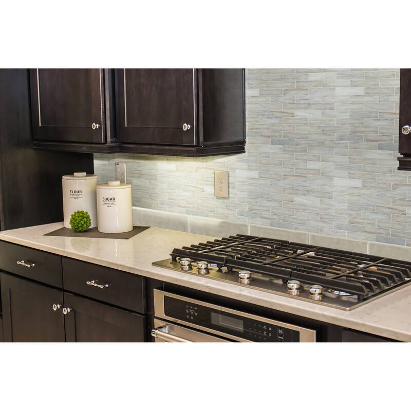 Ackland AKNPTMET4X12G-BN Metrola 12" x 4" Glossy Ceramic Grout or