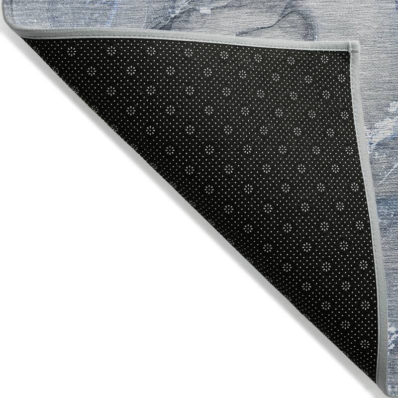 Alto Modern Art-Inspired Weather Resistant Blended Style Outdoor Rug
