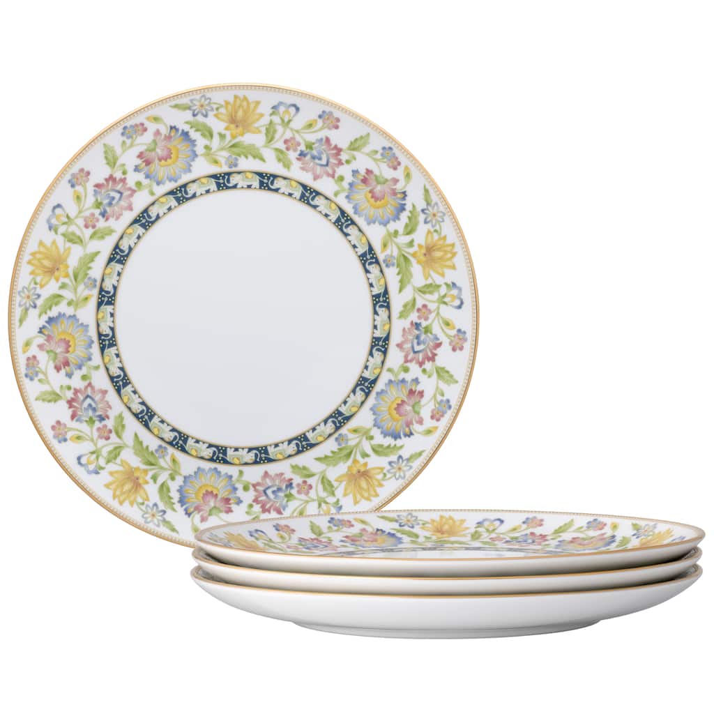 Tusker Garden Set Of 4 Dinner Plates, 10.50"
