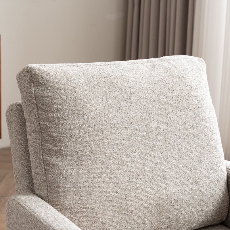 Accent Chair, Oversized Armchair, Modern Comfy Reading Chair