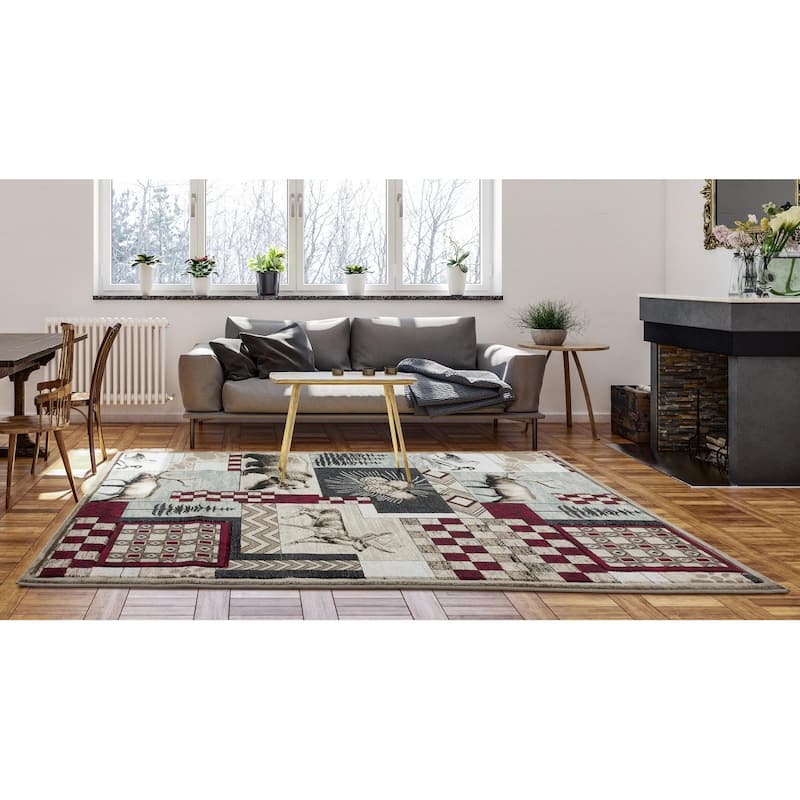 Wildlife Collection Area Rug