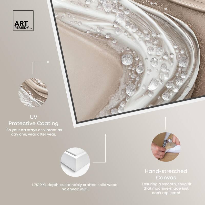 Viscous Veils I Canvas by Art Remedy