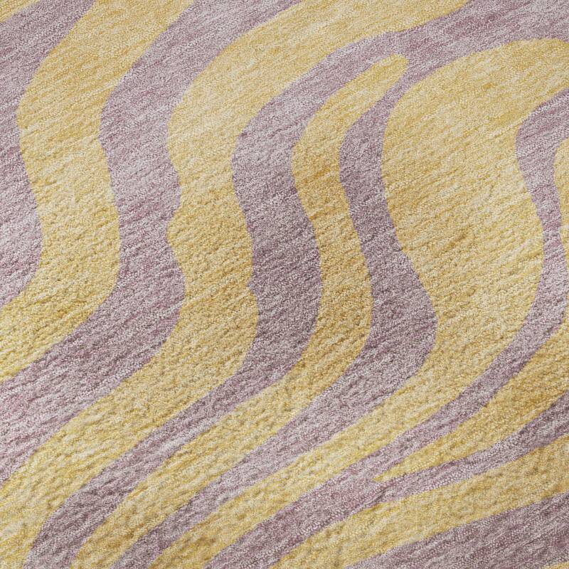 Premium Washable Super Soft Modern Zebra Print Mayfield Rug