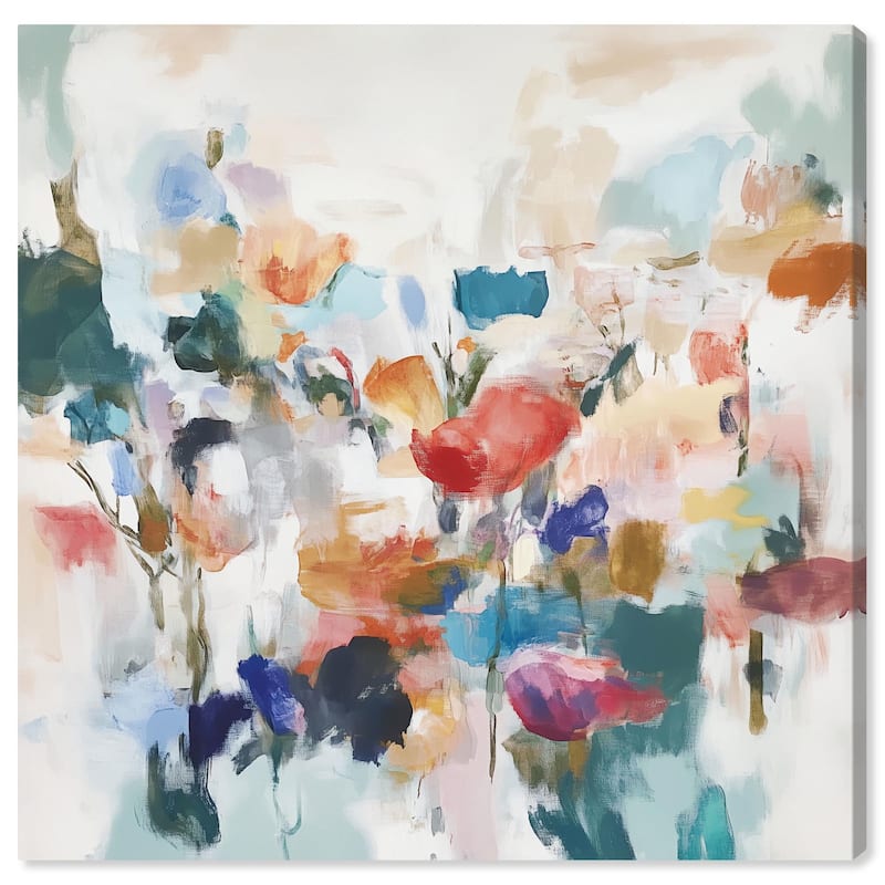 Riot of Color Canvas by Art Remedy, Gallery Wrapped - 30" x 30"