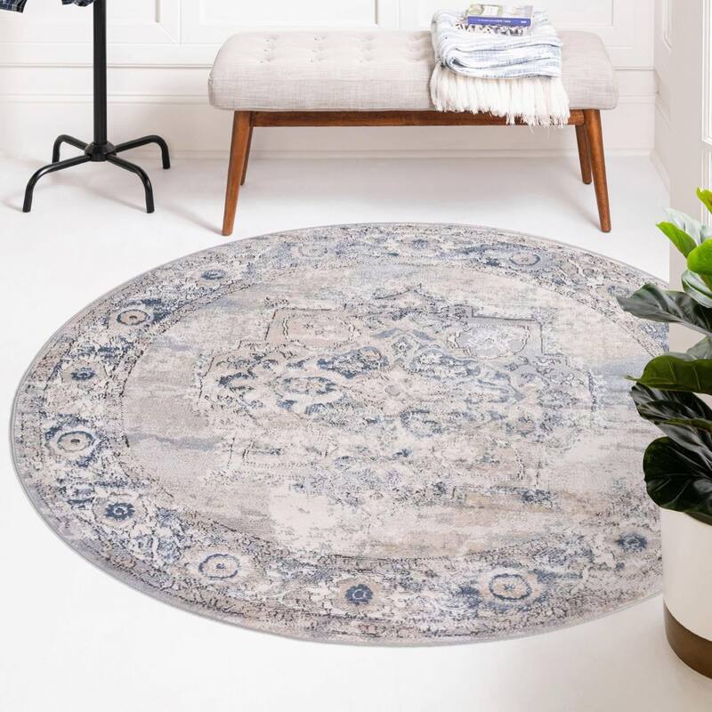 Transitional Wedo Collection Area Rug