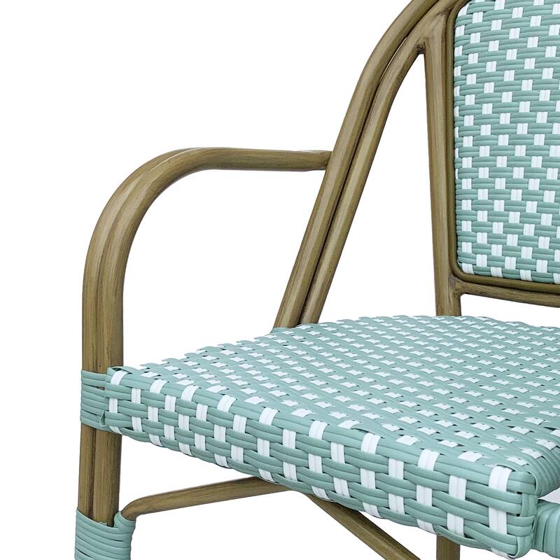 Brianna Outdoor Outdoor Bistro Chairs (Set of 4) by Christopher Knight Home