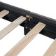 preview thumbnail 32 of 30, Velvet Upholstered Bear Ear Platform Bed, Eye-catching Design