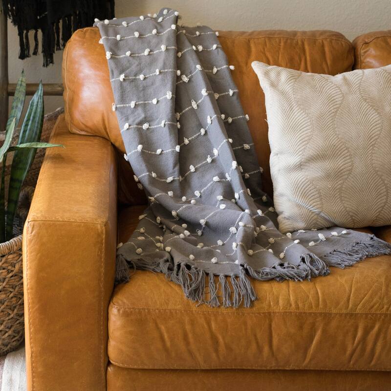 DII Woven Loop Throw