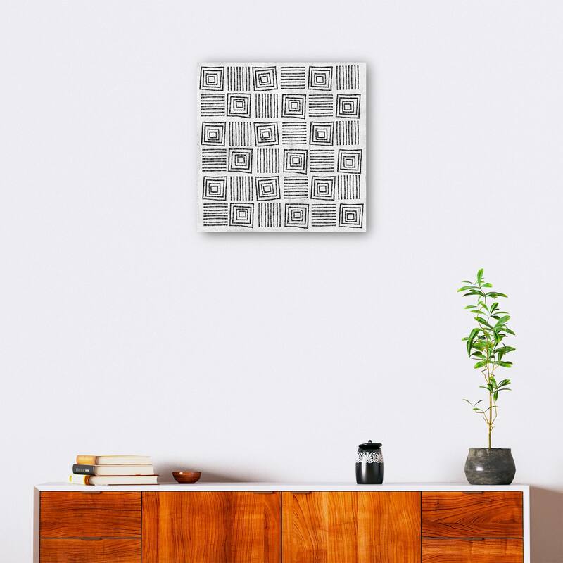 Mudcloth Patterns II By Studio Arts Canvas Art Print
