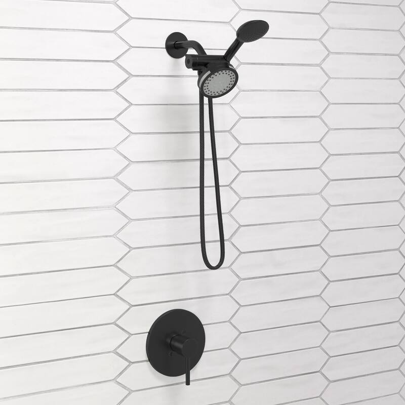 Design House 841536-MB 3-Way Shower Diverter and 70-Inch Hose for Handheld Showerhead