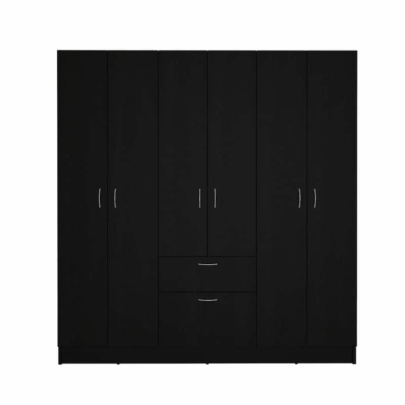FM Furniture Guajira Six Door Armoire and Three Cabinets