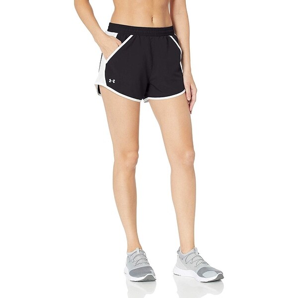 under armour fly by shorts black