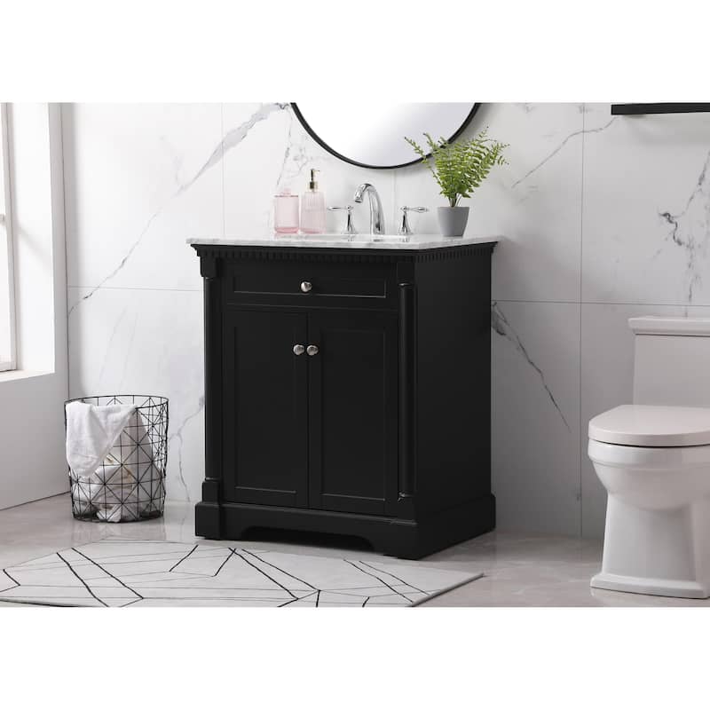 Petal 24 - 30 Inch Single Bathroom Vanity