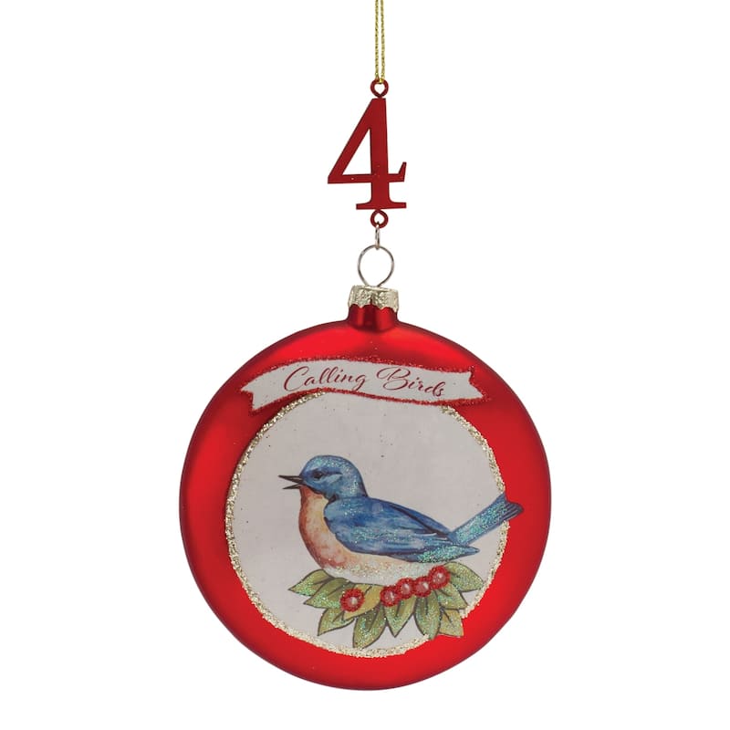 Twelve Days of Christmas Ornament (Set of 12)