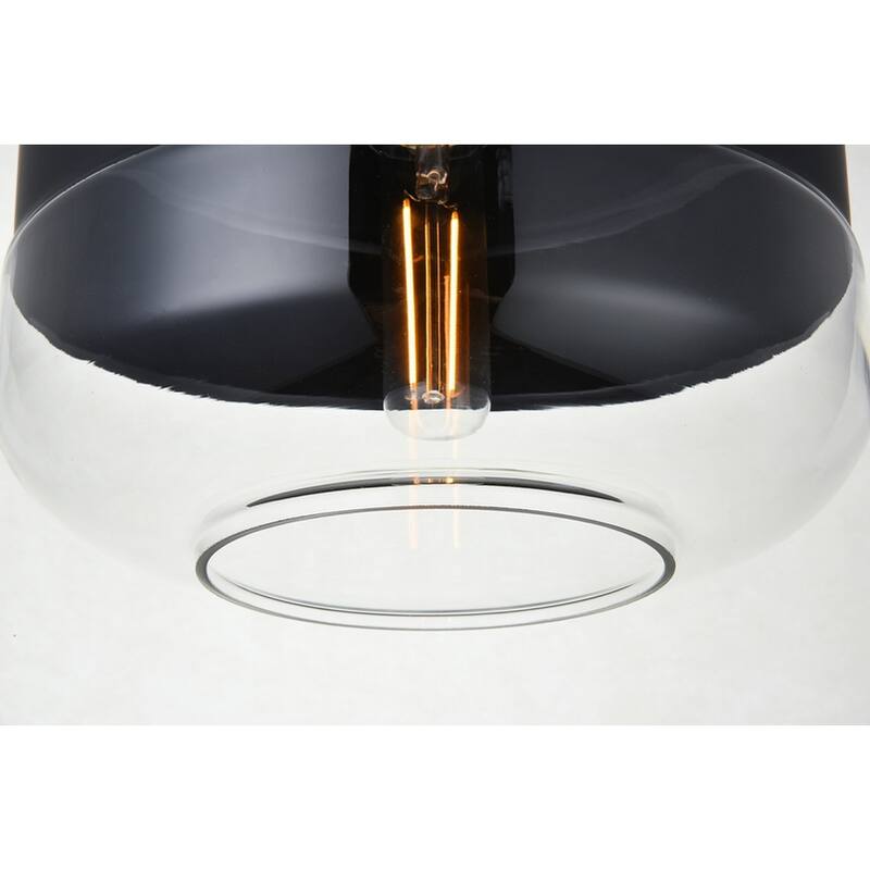 1-Light Pendant with 10 inch Clear Glass