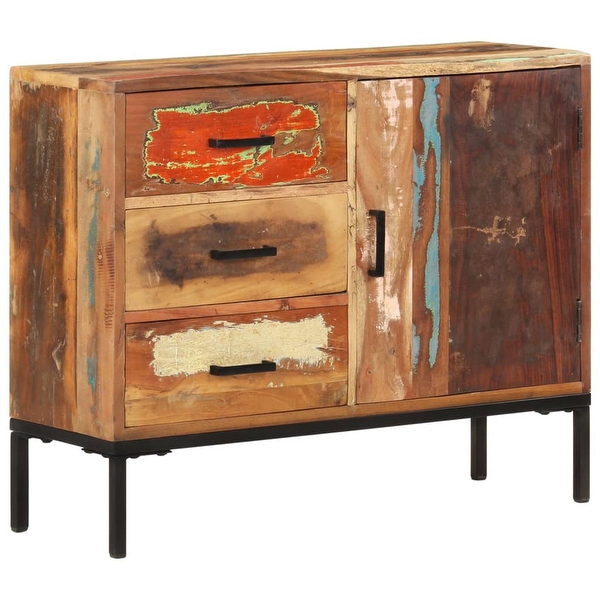 Vidaxl sideboard solid reclaimed cheap wood